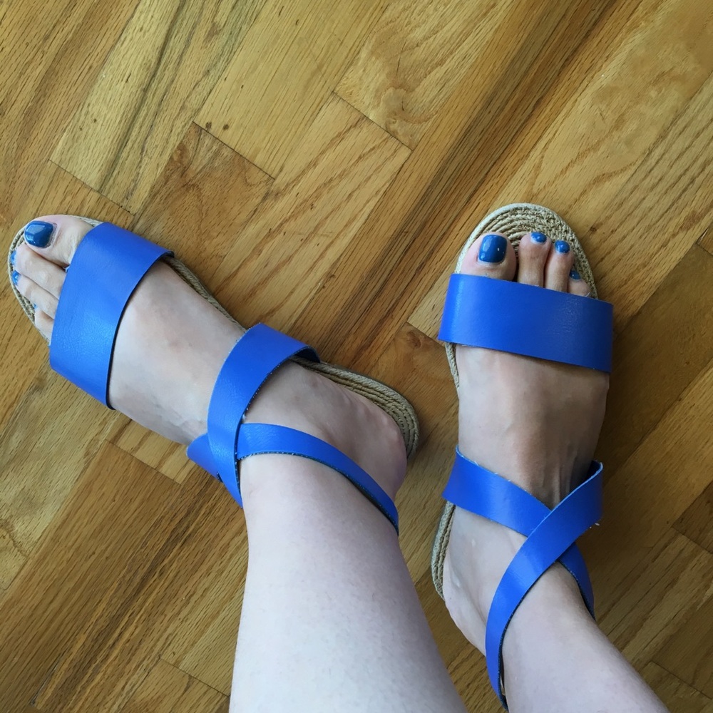 Blue Old Navy Espadrilles Sandals - Picture 3 of 3